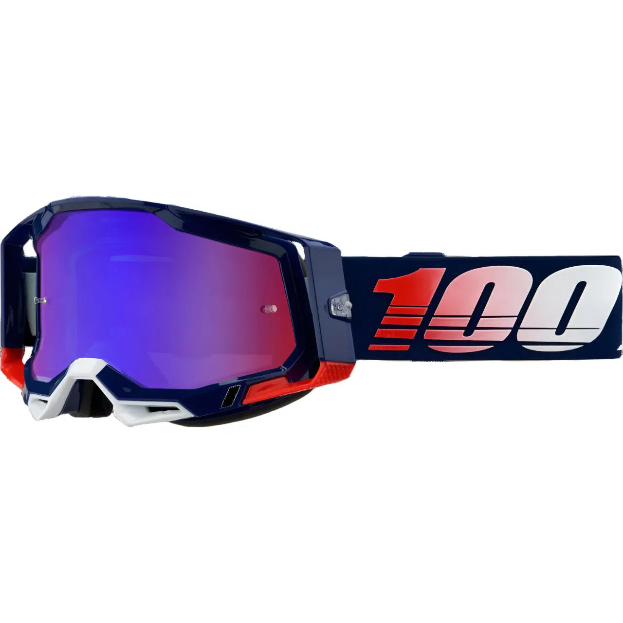 Goggle Racecraft 2 Red/Blue Mirrored