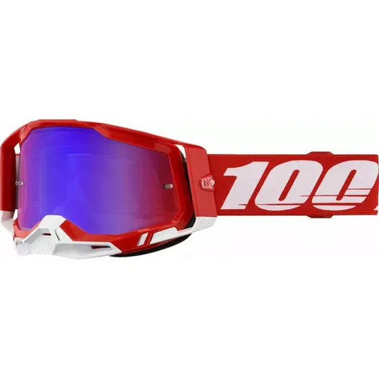 Goggle Racecraft 2 Red/White Mirrored