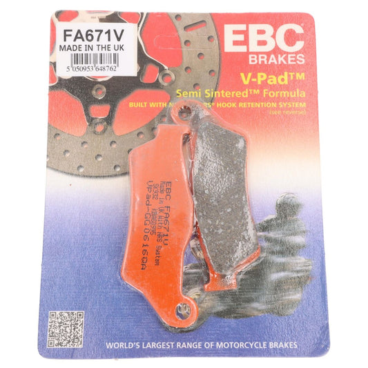 Brake Pad Fa-V Series Sintered Metal/Organic Compound FA671V