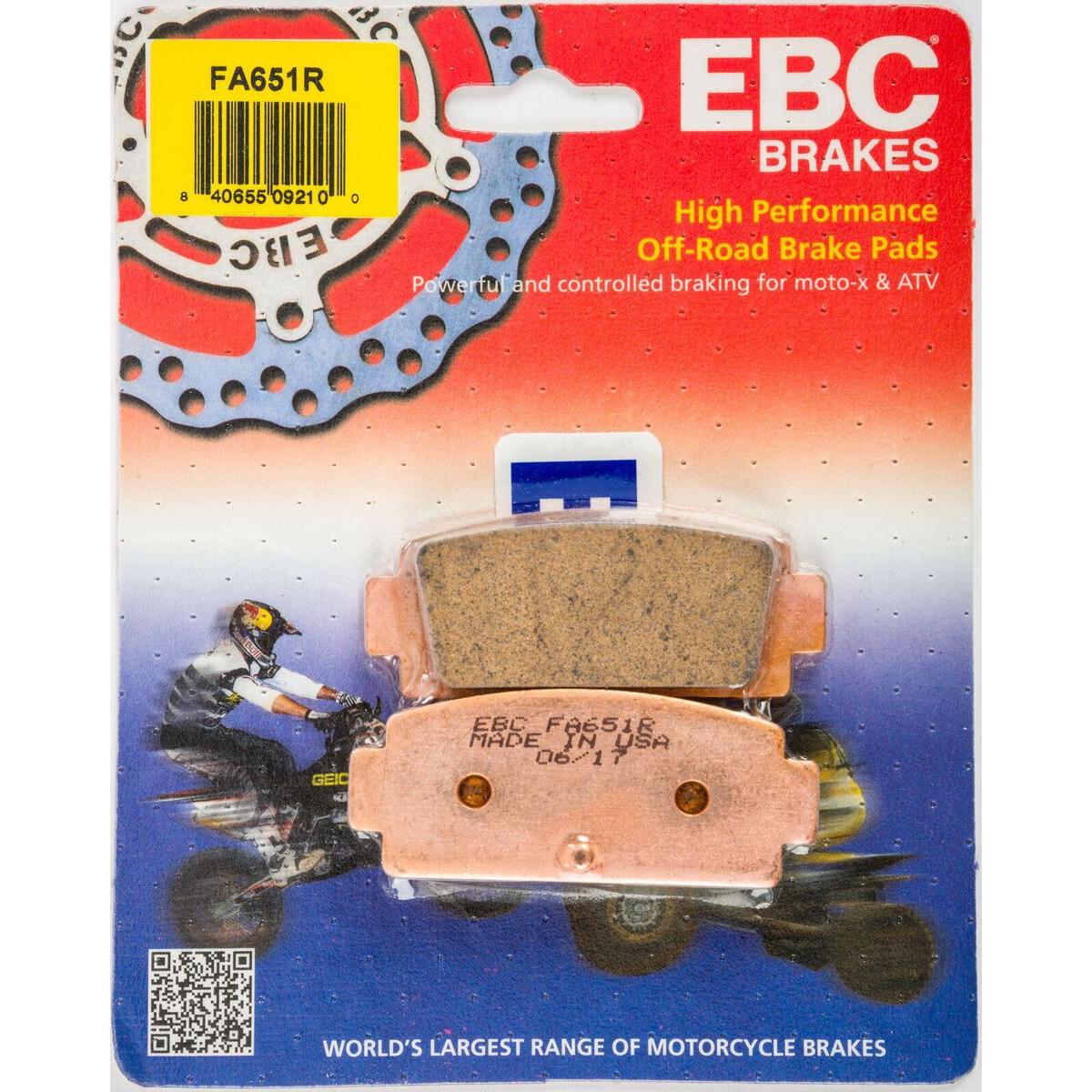 Brake Pad Fa-R Series Sintered Metal FA651R