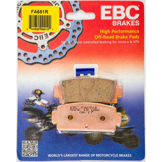 Brake Pad Fa-R Series Sintered Metal FA651R