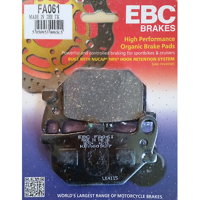 Brake Pad Fa Series Organic FA061
