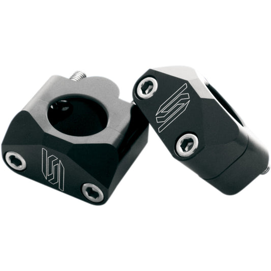 Universal Mounting Kit for 22mm Handlebars Black