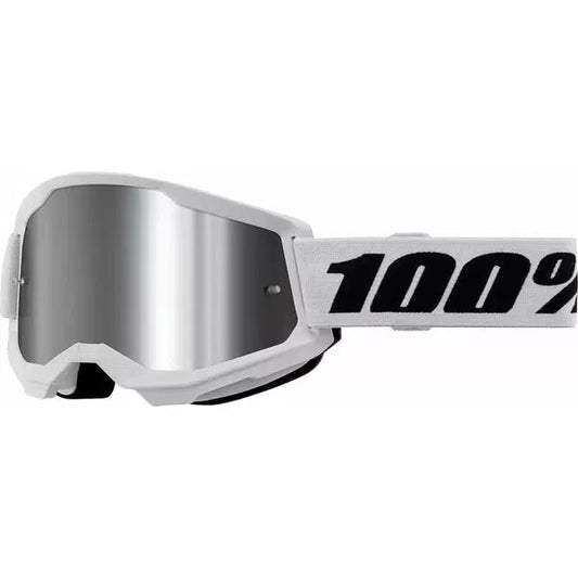 Goggle Strata 2 White Mirrored
